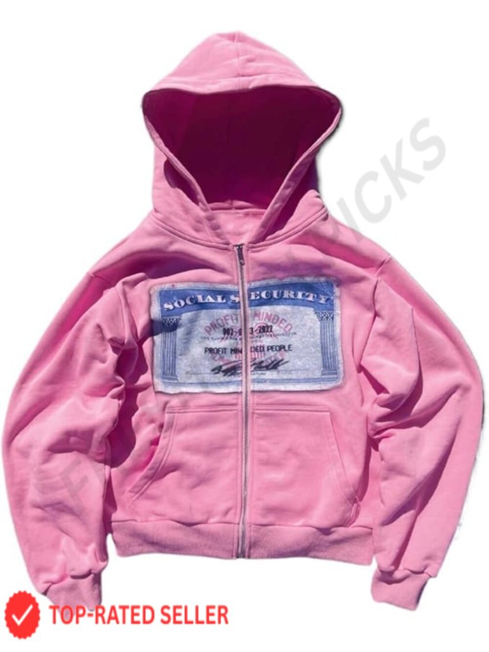 Oversized Y2K Graphic Zip Up Hoodie Unisex Grunge Emo Streetwear